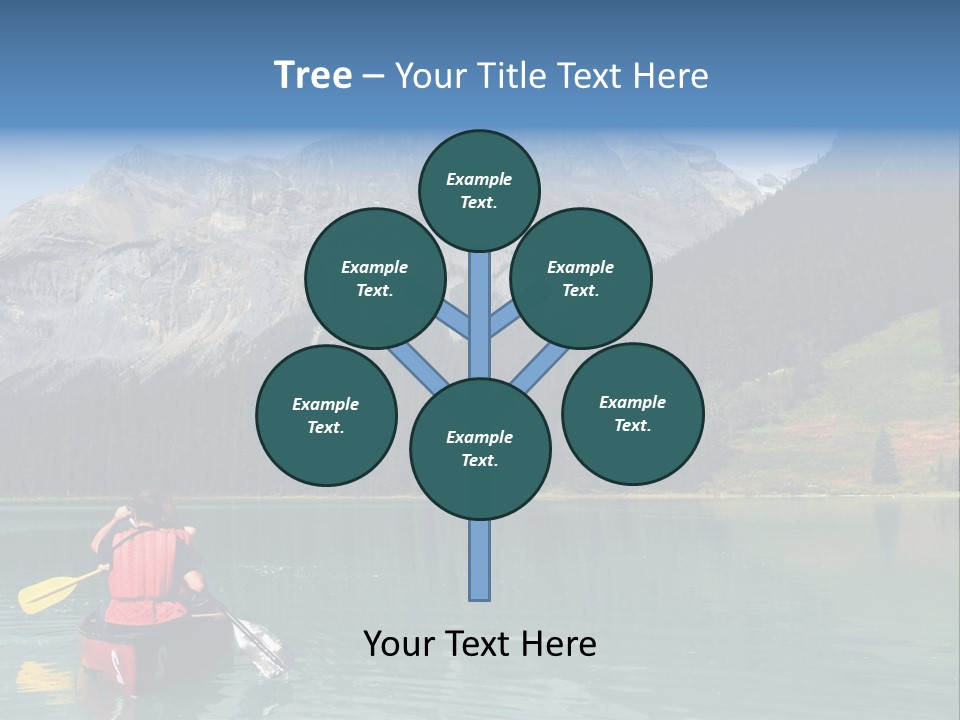 Emerald Lake, Yoho National Park, Canada PowerPoint Template