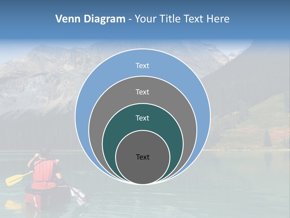 Emerald Lake, Yoho National Park, Canada PowerPoint Template