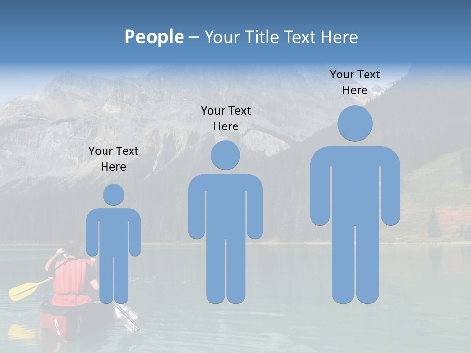 Emerald Lake, Yoho National Park, Canada PowerPoint Template