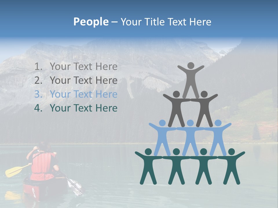 Emerald Lake, Yoho National Park, Canada PowerPoint Template