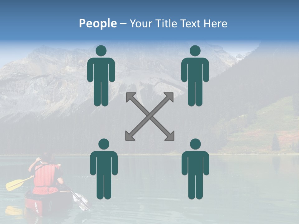 Emerald Lake, Yoho National Park, Canada PowerPoint Template