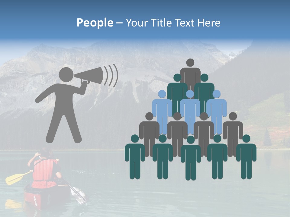 Emerald Lake, Yoho National Park, Canada PowerPoint Template