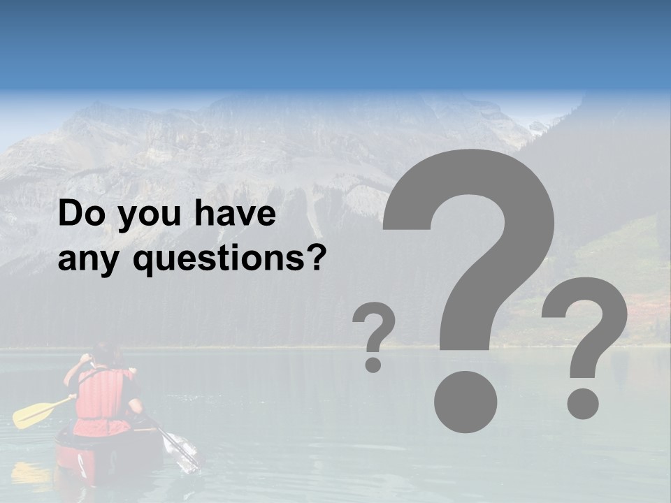 Emerald Lake, Yoho National Park, Canada PowerPoint Template