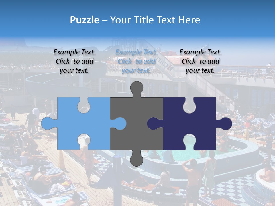 Fun On The Carnival Cruise Ship, Paradise PowerPoint Template