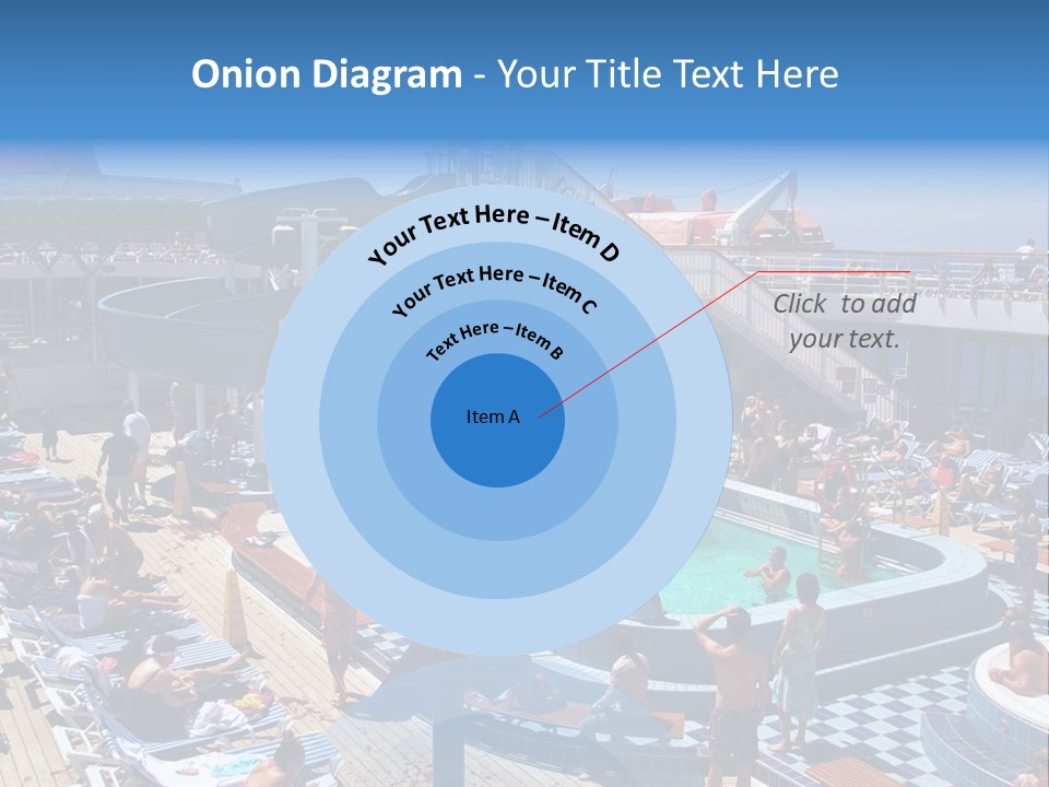 Fun On The Carnival Cruise Ship, Paradise PowerPoint Template