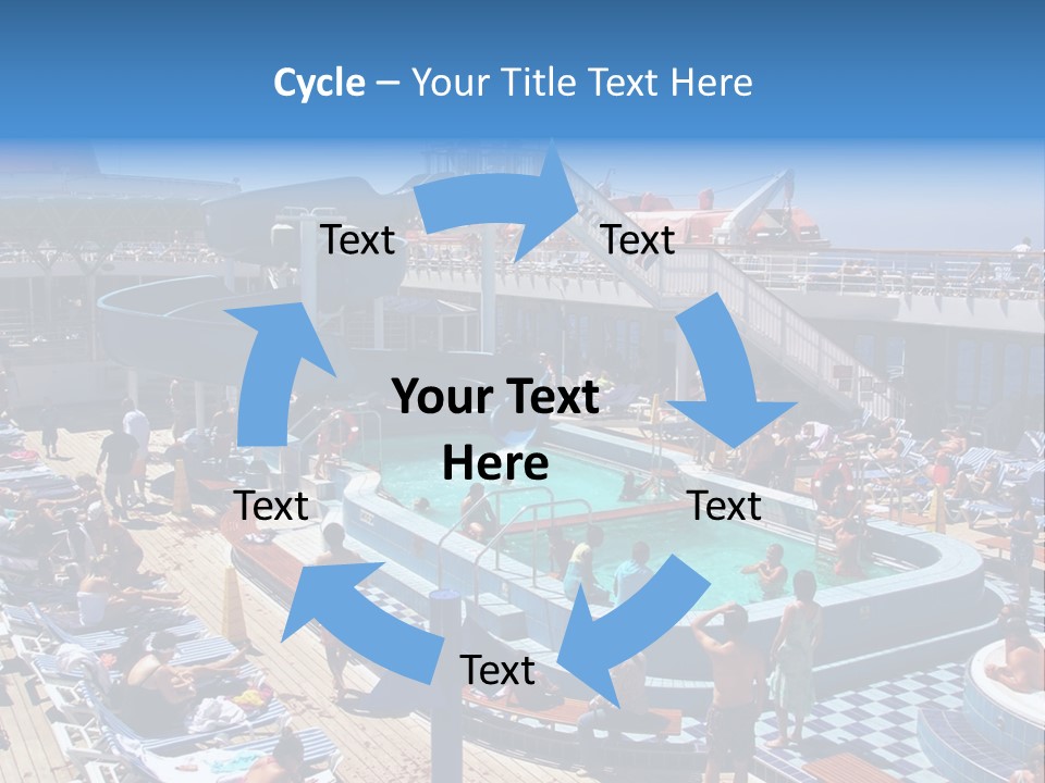 Fun On The Carnival Cruise Ship, Paradise PowerPoint Template