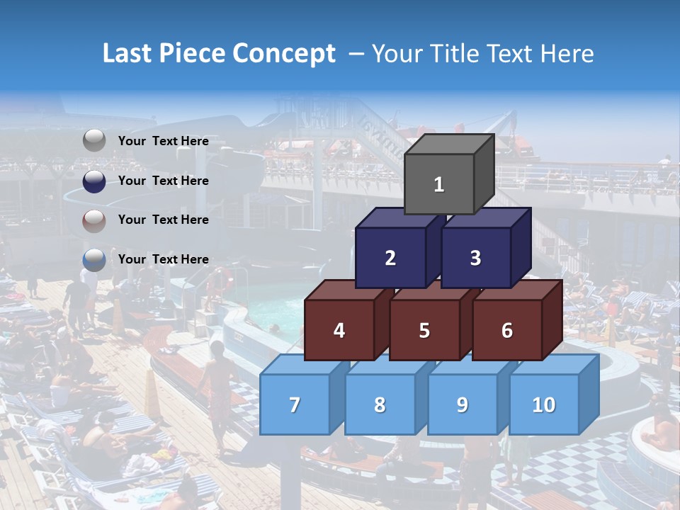 Fun On The Carnival Cruise Ship, Paradise PowerPoint Template