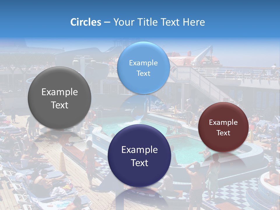 Fun On The Carnival Cruise Ship, Paradise PowerPoint Template