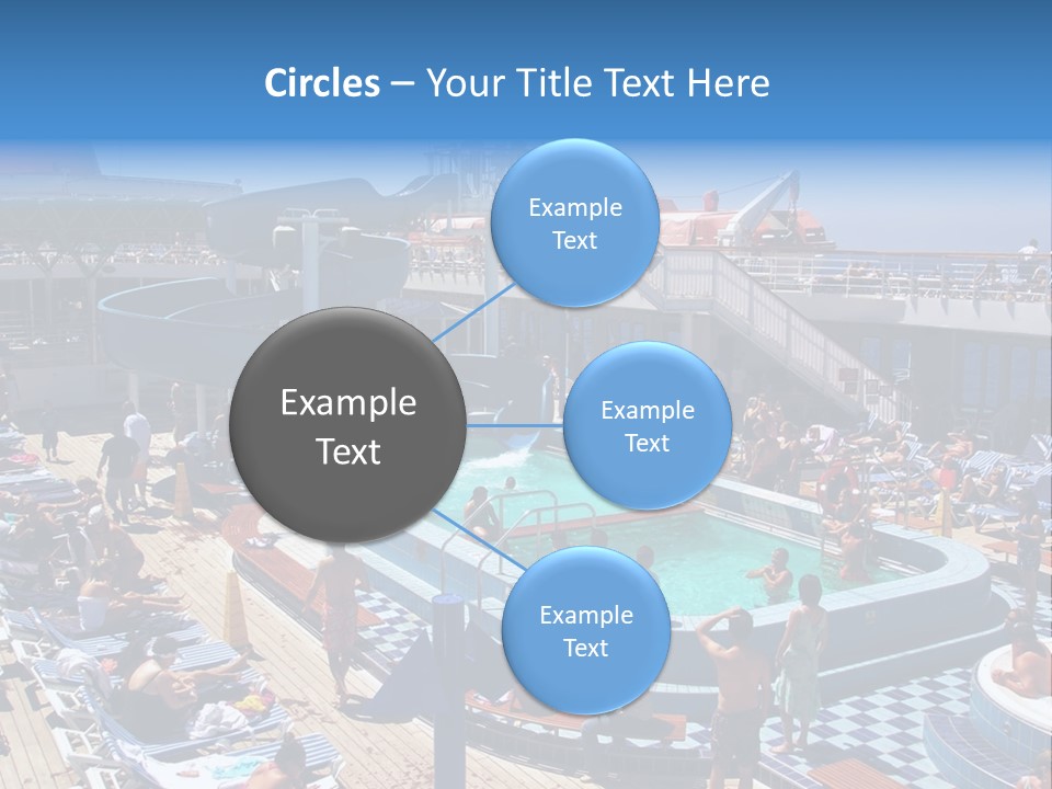 Fun On The Carnival Cruise Ship, Paradise PowerPoint Template