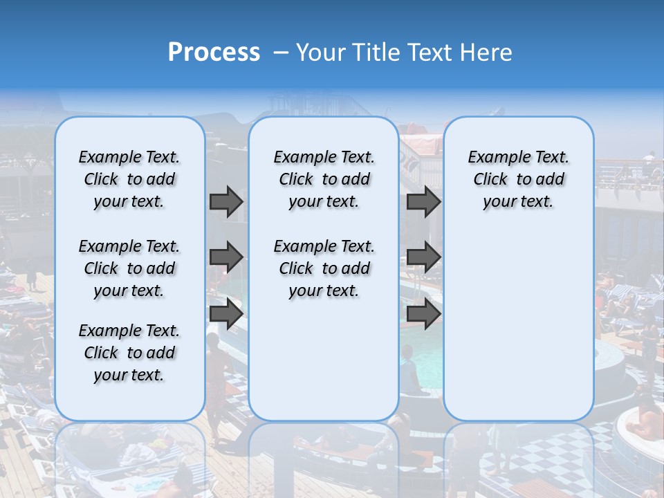 Fun On The Carnival Cruise Ship, Paradise PowerPoint Template