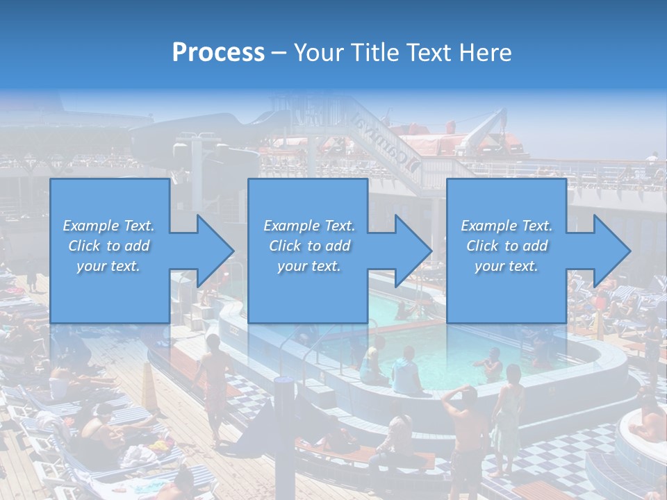 Fun On The Carnival Cruise Ship, Paradise PowerPoint Template
