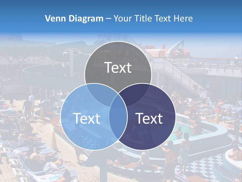 Fun On The Carnival Cruise Ship, Paradise PowerPoint Template