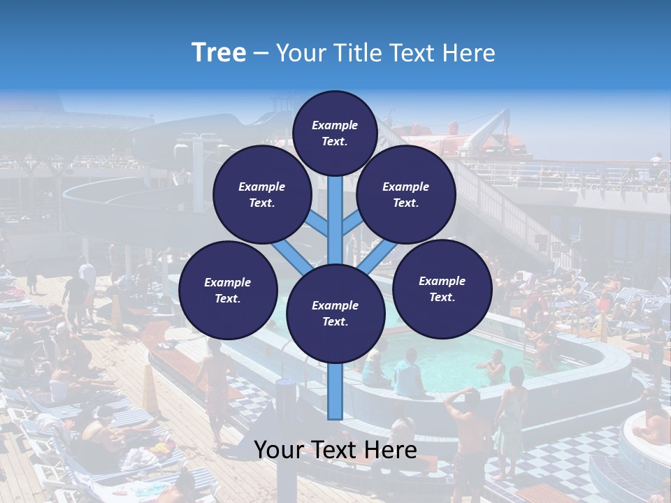 Fun On The Carnival Cruise Ship, Paradise PowerPoint Template