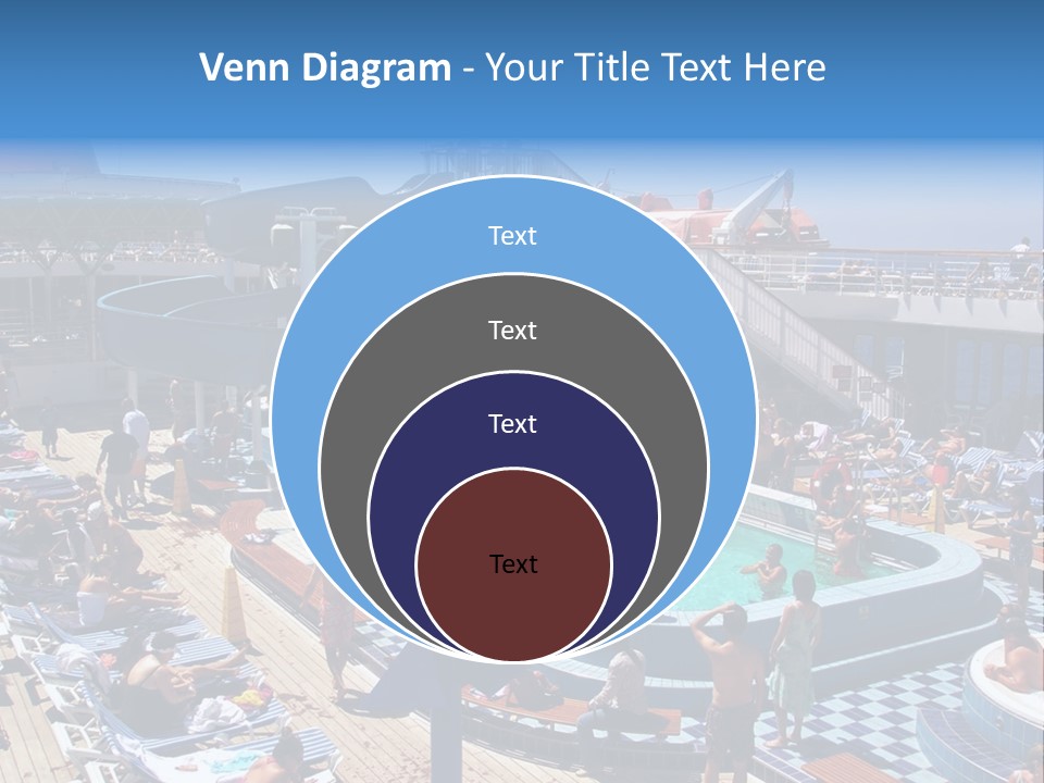 Fun On The Carnival Cruise Ship, Paradise PowerPoint Template