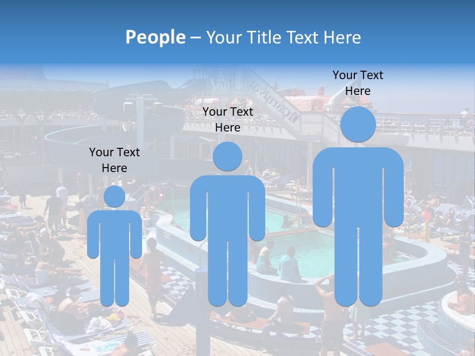 Fun On The Carnival Cruise Ship, Paradise PowerPoint Template