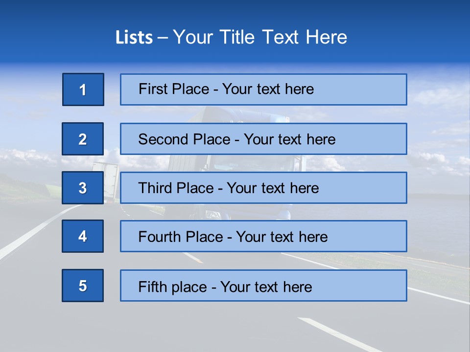 Blue PowerPoint Template