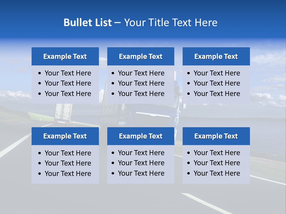 Blue PowerPoint Template