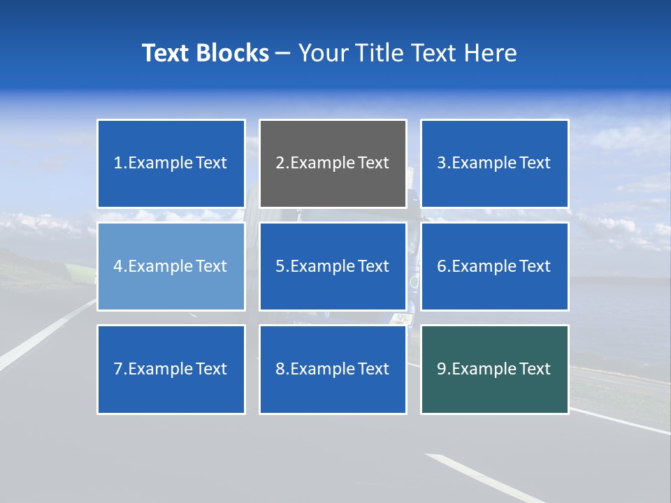 Blue PowerPoint Template
