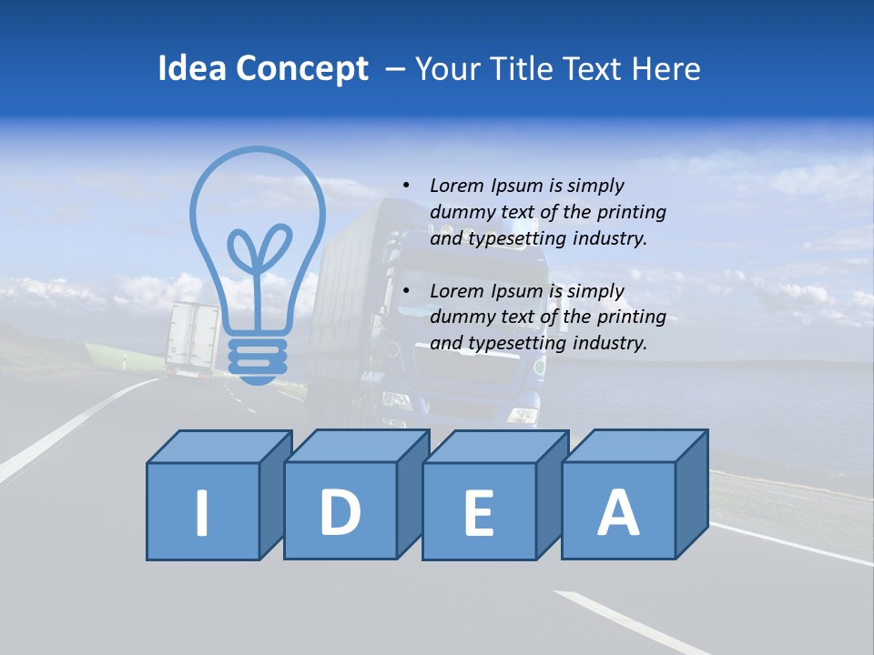 Blue PowerPoint Template