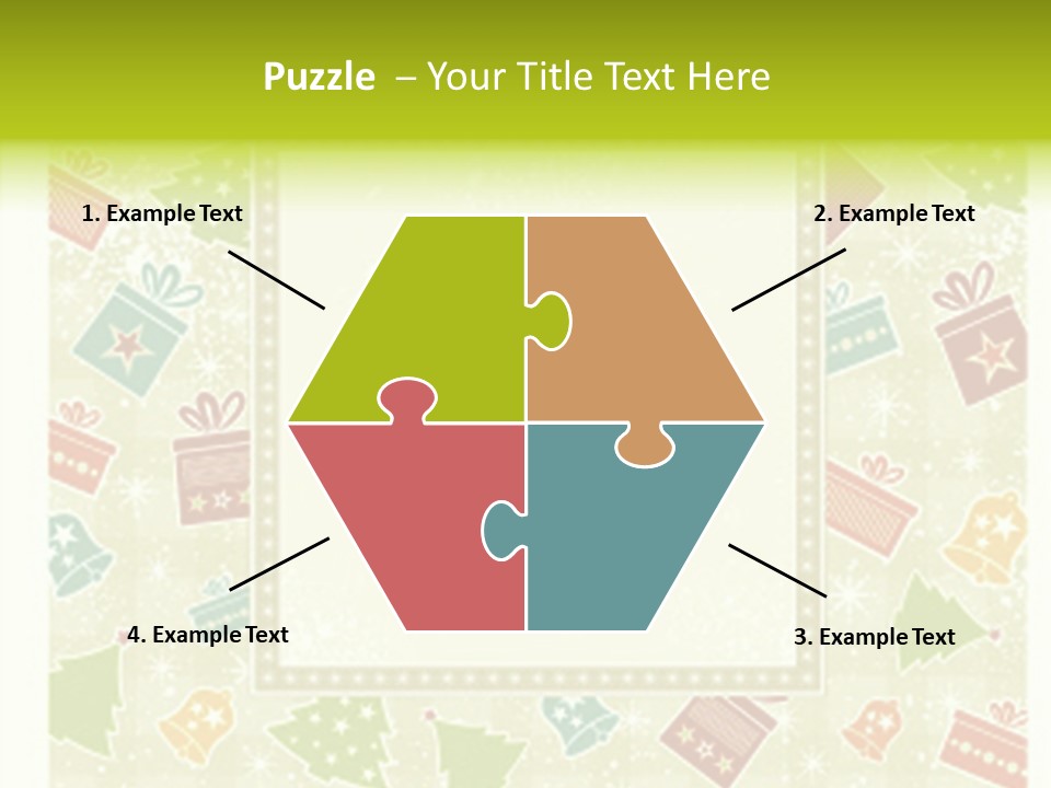 Beige Christmas Background, Vector Illustration Stock Vector Illustration: PowerPoint Template