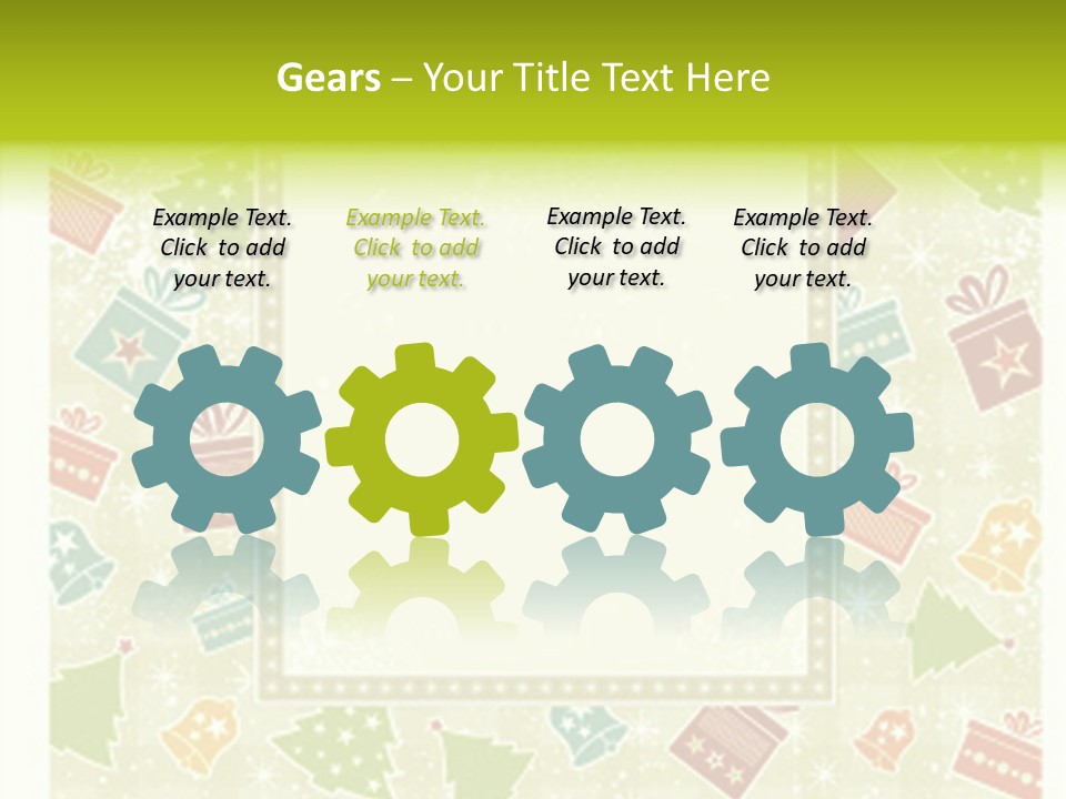 Beige Christmas Background, Vector Illustration Stock Vector Illustration: PowerPoint Template