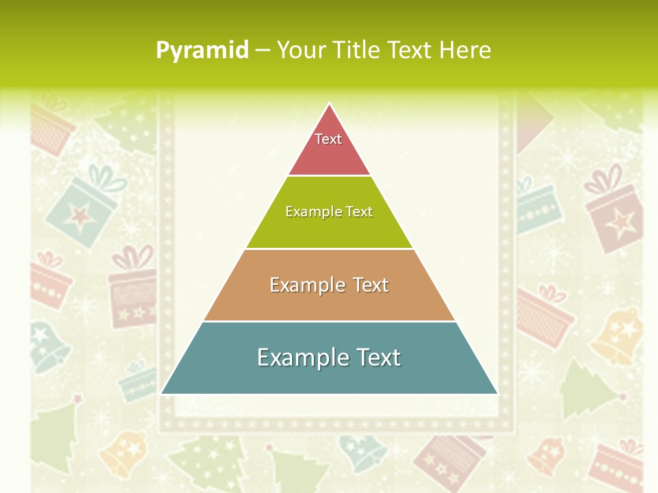 Beige Christmas Background, Vector Illustration Stock Vector Illustration: PowerPoint Template