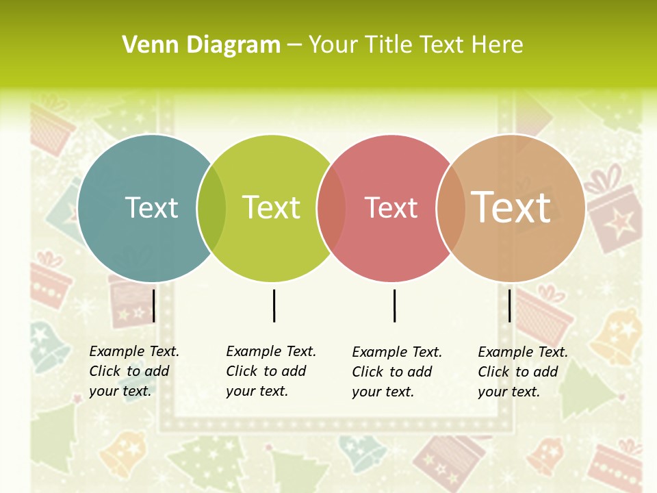 Beige Christmas Background, Vector Illustration Stock Vector Illustration: PowerPoint Template