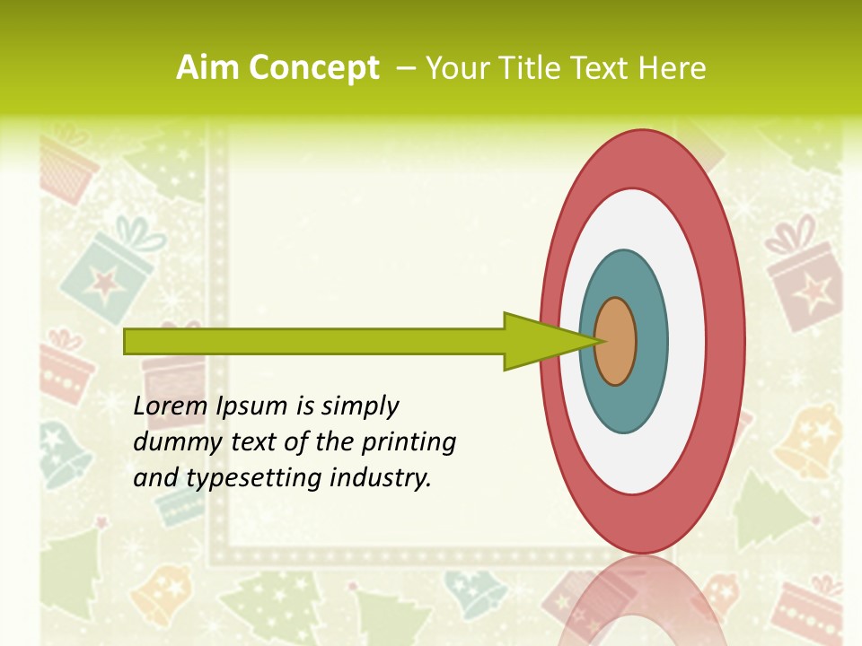 Beige Christmas Background, Vector Illustration Stock Vector Illustration: PowerPoint Template