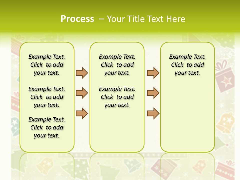 Beige Christmas Background, Vector Illustration Stock Vector Illustration: PowerPoint Template