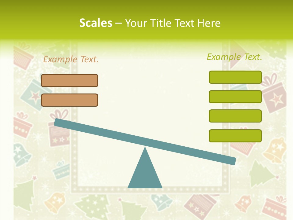 Beige Christmas Background, Vector Illustration Stock Vector Illustration: PowerPoint Template