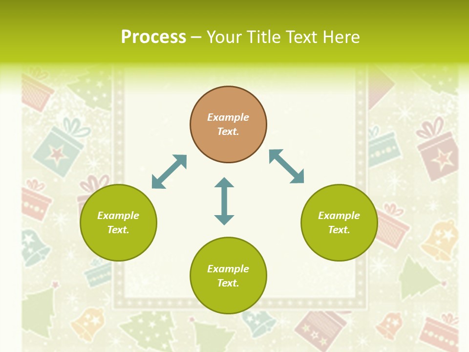 Beige Christmas Background, Vector Illustration Stock Vector Illustration: PowerPoint Template