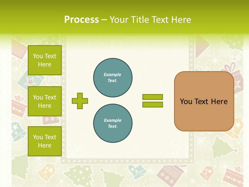 Beige Christmas Background, Vector Illustration Stock Vector Illustration: PowerPoint Template
