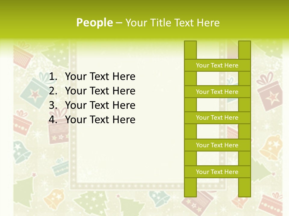 Beige Christmas Background, Vector Illustration Stock Vector Illustration: PowerPoint Template