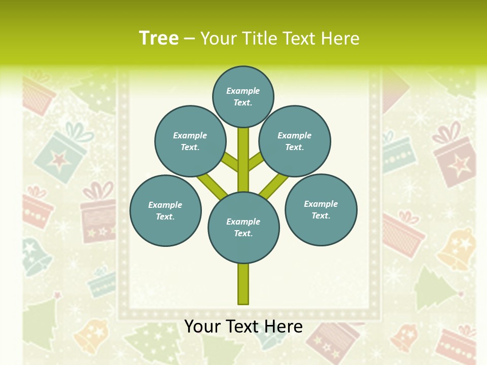 Beige Christmas Background, Vector Illustration Stock Vector Illustration: PowerPoint Template