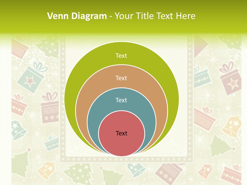 Beige Christmas Background, Vector Illustration Stock Vector Illustration: PowerPoint Template