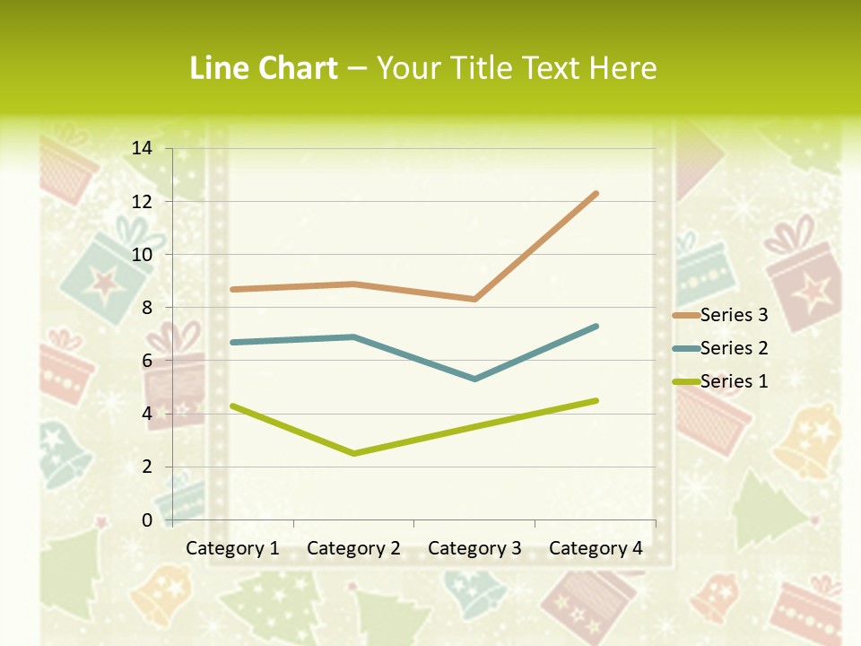 Beige Christmas Background, Vector Illustration Stock Vector Illustration: PowerPoint Template