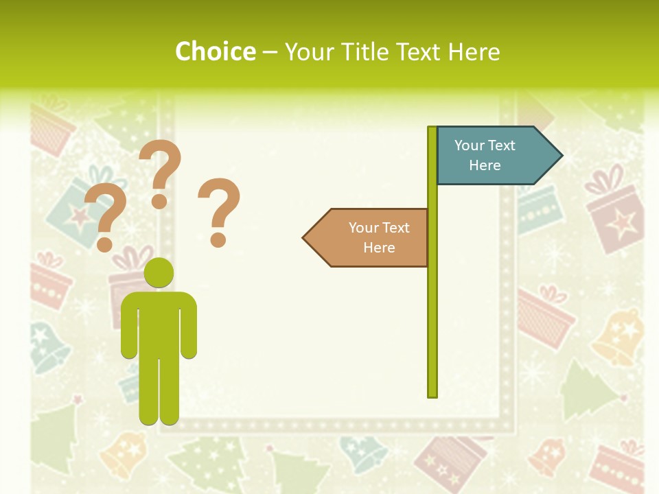 Beige Christmas Background, Vector Illustration Stock Vector Illustration: PowerPoint Template