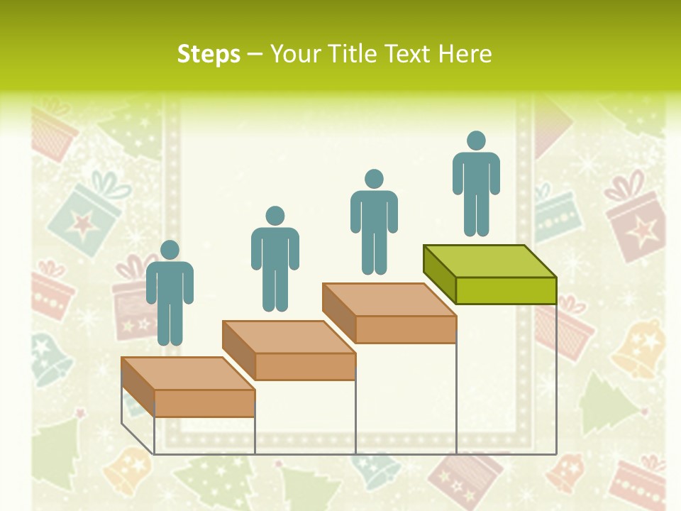 Beige Christmas Background, Vector Illustration Stock Vector Illustration: PowerPoint Template