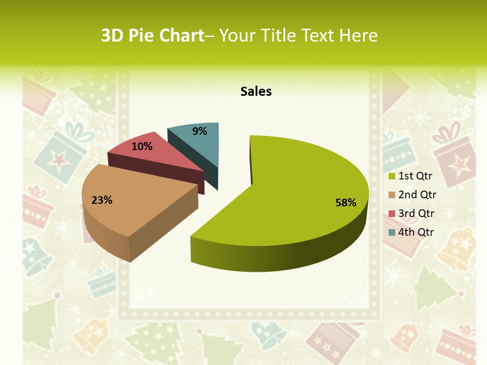 Beige Christmas Background, Vector Illustration Stock Vector Illustration: PowerPoint Template