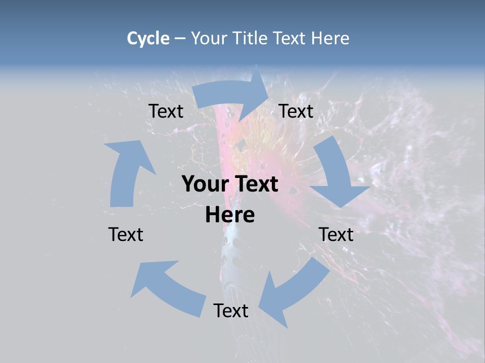 Direct Hit (Paintball Game) PowerPoint Template