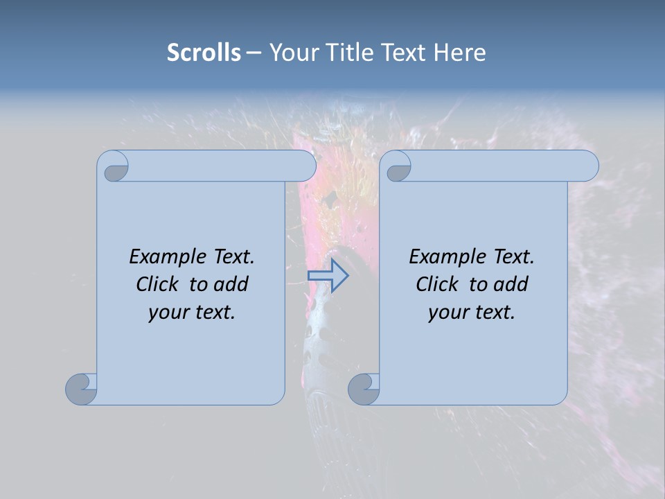 Direct Hit (Paintball Game) PowerPoint Template