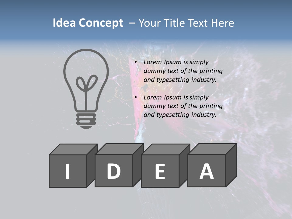 Direct Hit (Paintball Game) PowerPoint Template