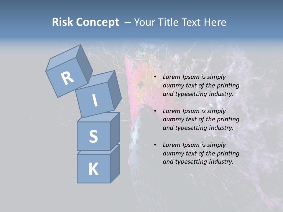 Direct Hit (Paintball Game) PowerPoint Template