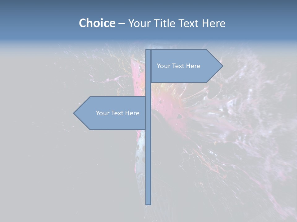 Direct Hit (Paintball Game) PowerPoint Template