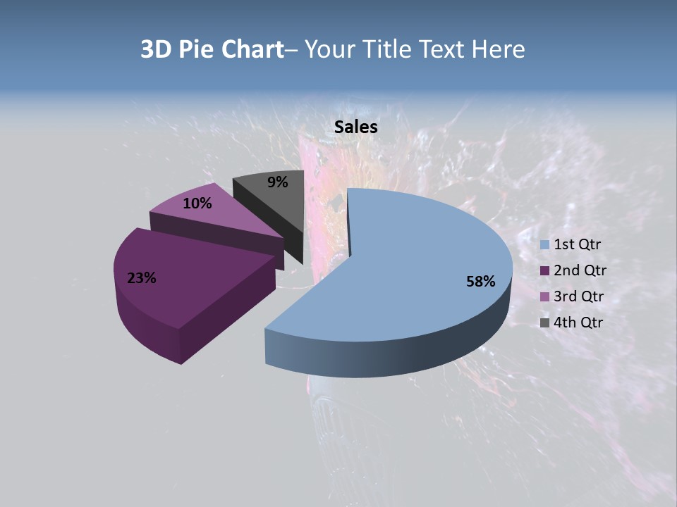 Direct Hit (Paintball Game) PowerPoint Template