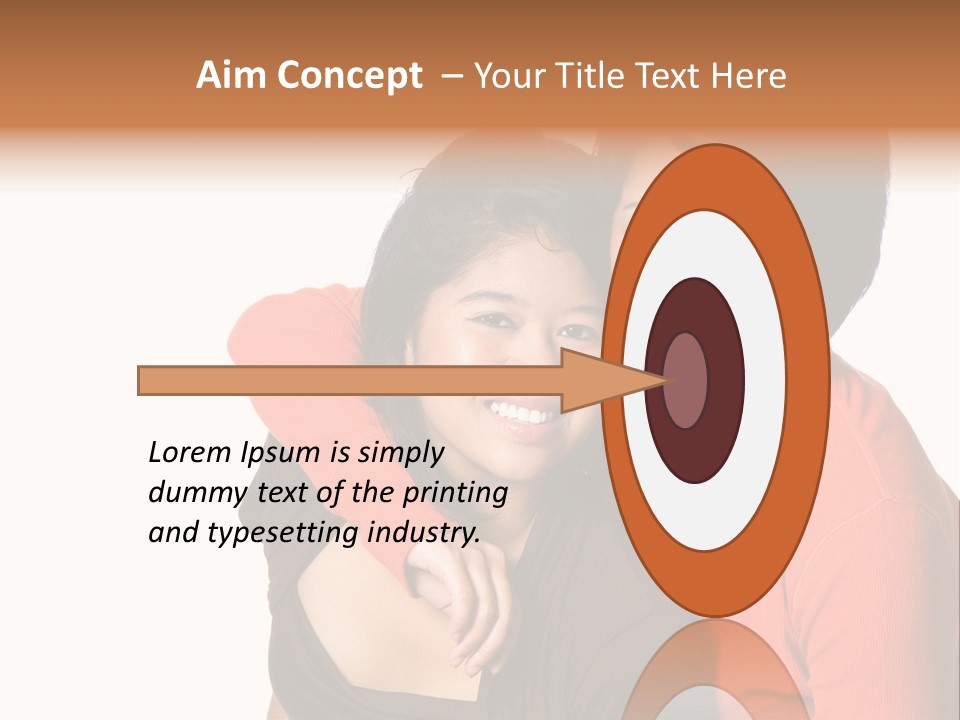 Two Beautiful Sisters From Asian Background. PowerPoint Template