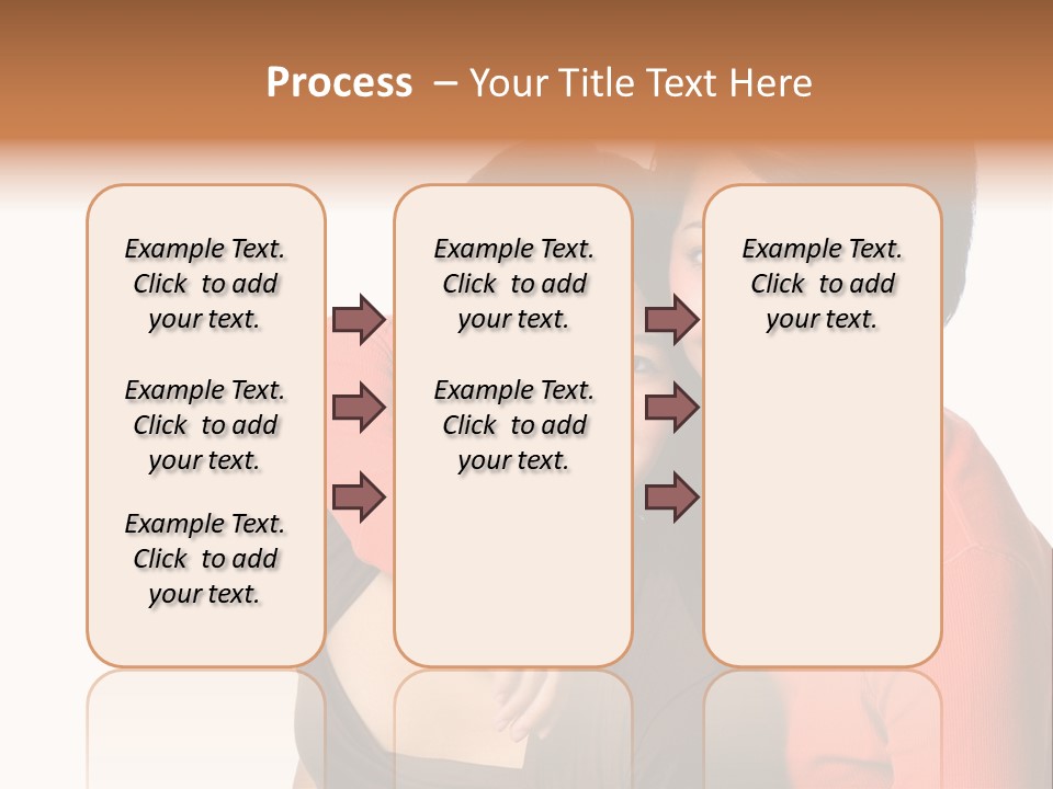 Two Beautiful Sisters From Asian Background. PowerPoint Template