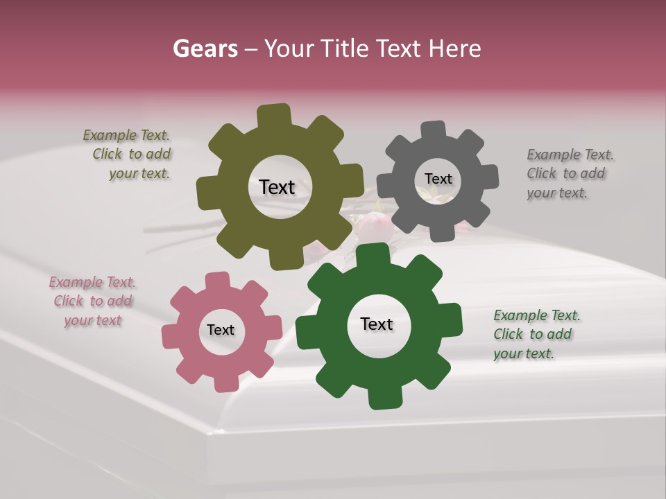 Horizontal Photo Of Three Roses On Casket At Arlington National Cemetery PowerPoint Template