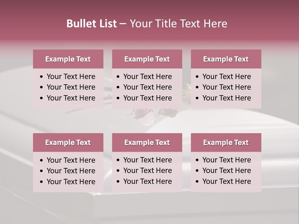 Horizontal Photo Of Three Roses On Casket At Arlington National Cemetery PowerPoint Template