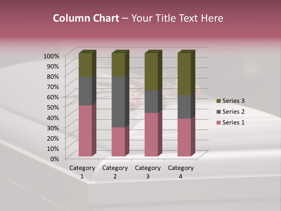 Horizontal Photo Of Three Roses On Casket At Arlington National Cemetery PowerPoint Template